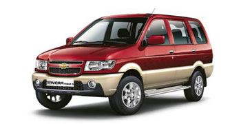 Chevrolet Tavera Car Rental in Bhopal